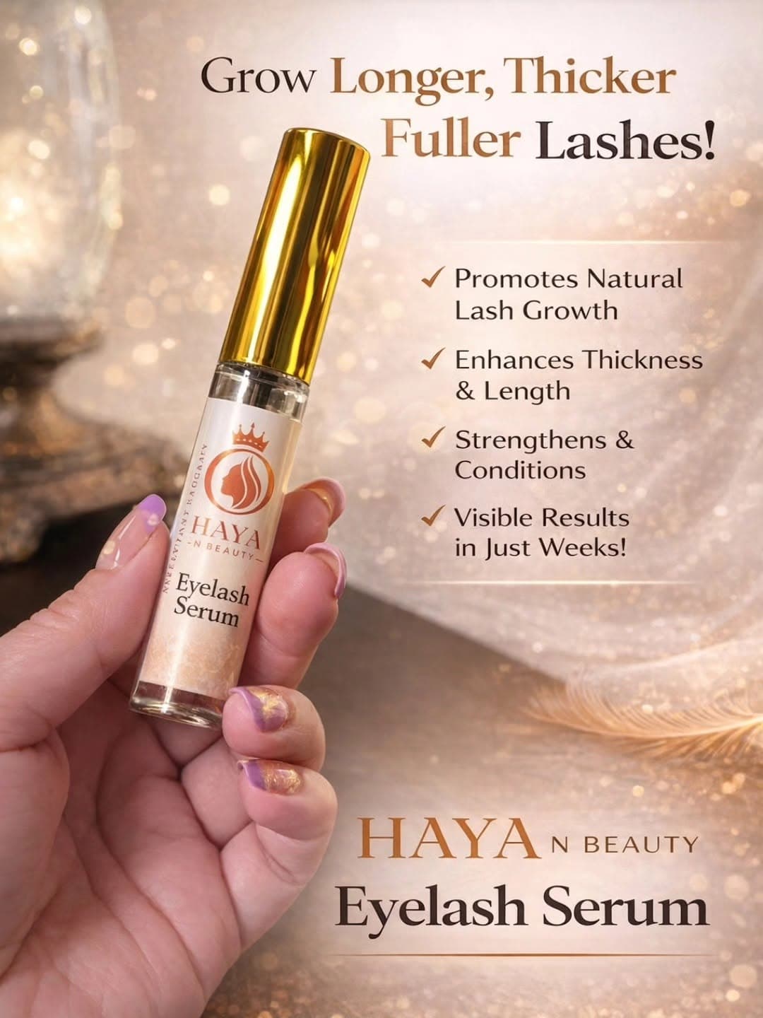 Eyelashes Serum - Haya Beauty