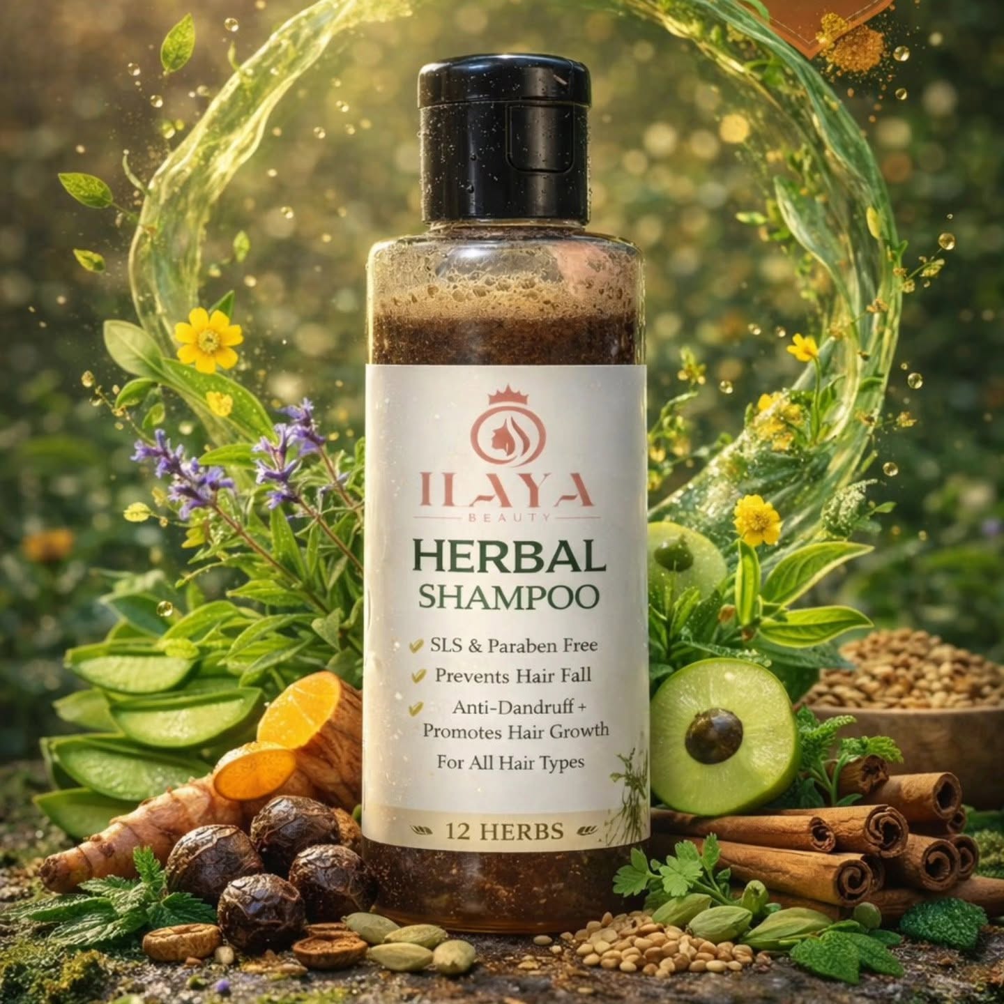 Herbal Shampoo view 2